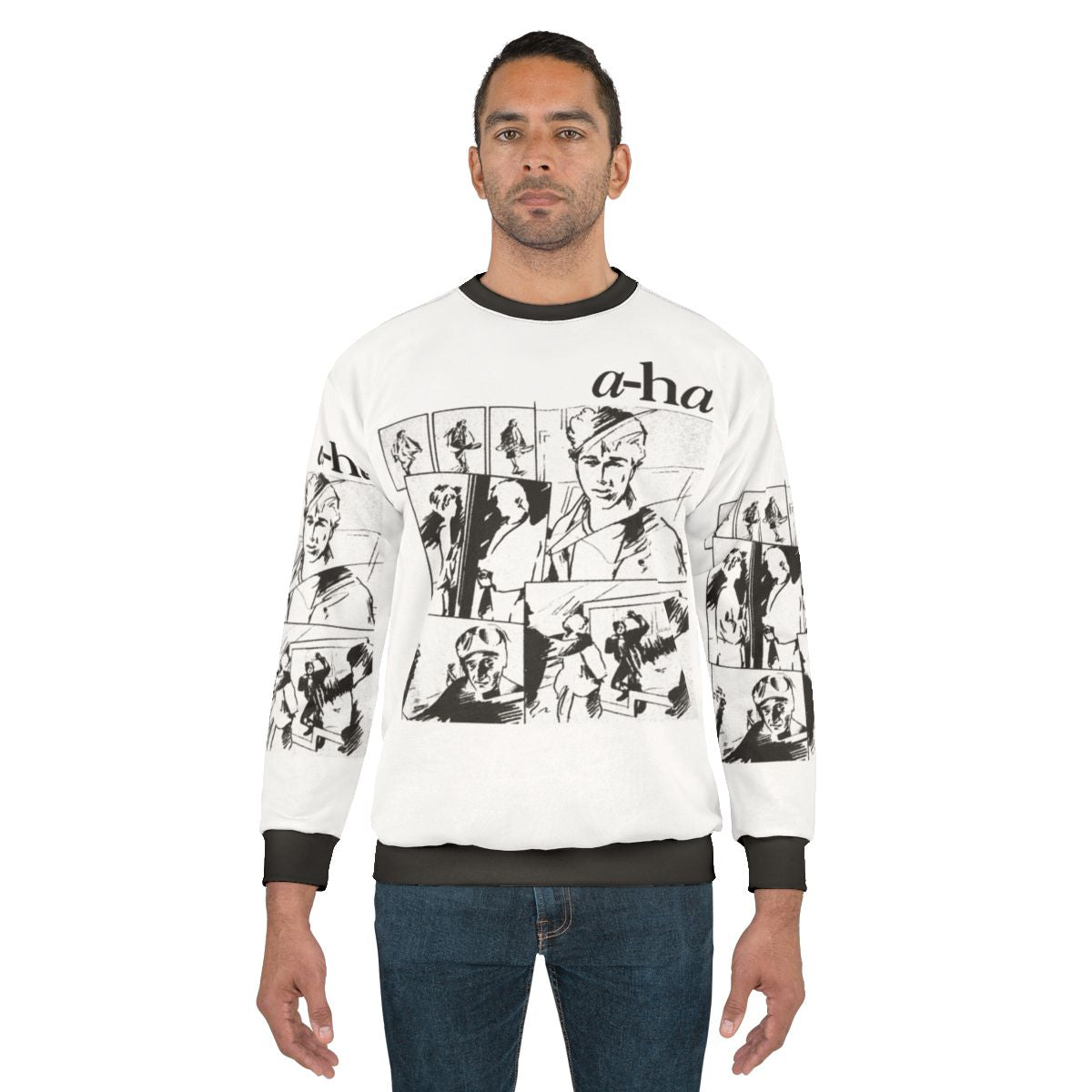 Take On Me 80s A-Ha Band Sweatshirt