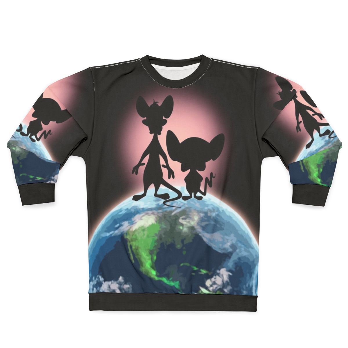 "Conquer the World" Pinky and the Brain Sweatshirt