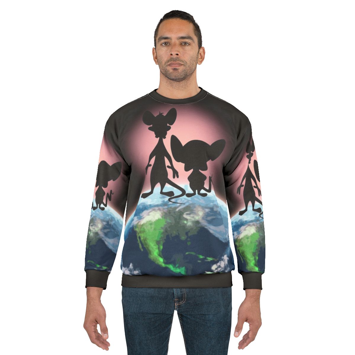 "Conquer the World" Pinky and the Brain Sweatshirt