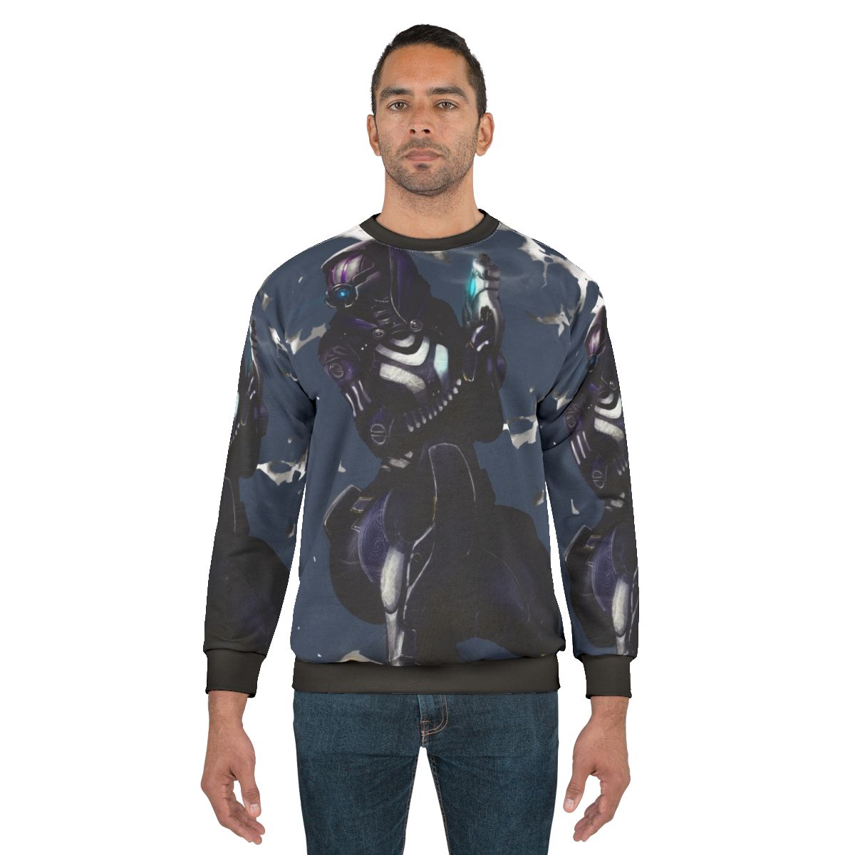 Tali Zorah Mass Effect Quarian Fanart Sweatshirt