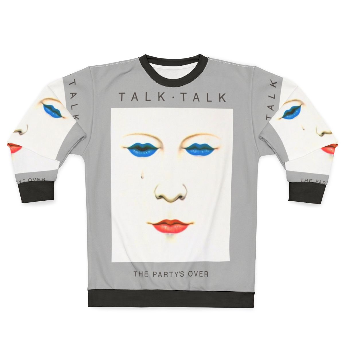 Talk Talk 'The Party's Over' Grey Outline Sweatshirt