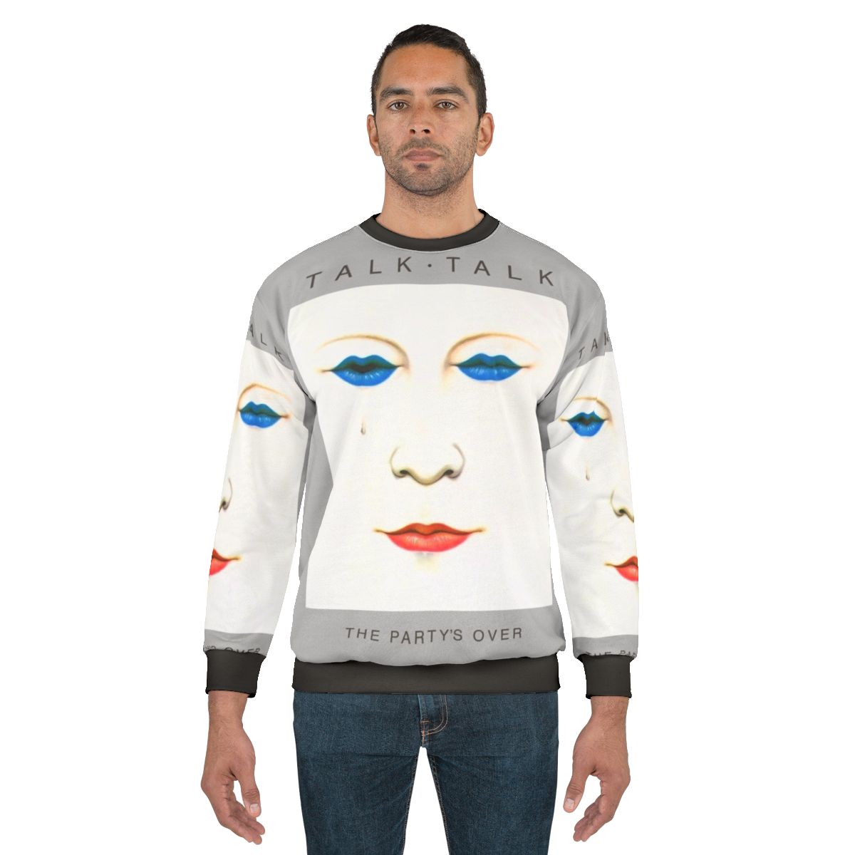 Talk Talk 'The Party's Over' Grey Outline Sweatshirt