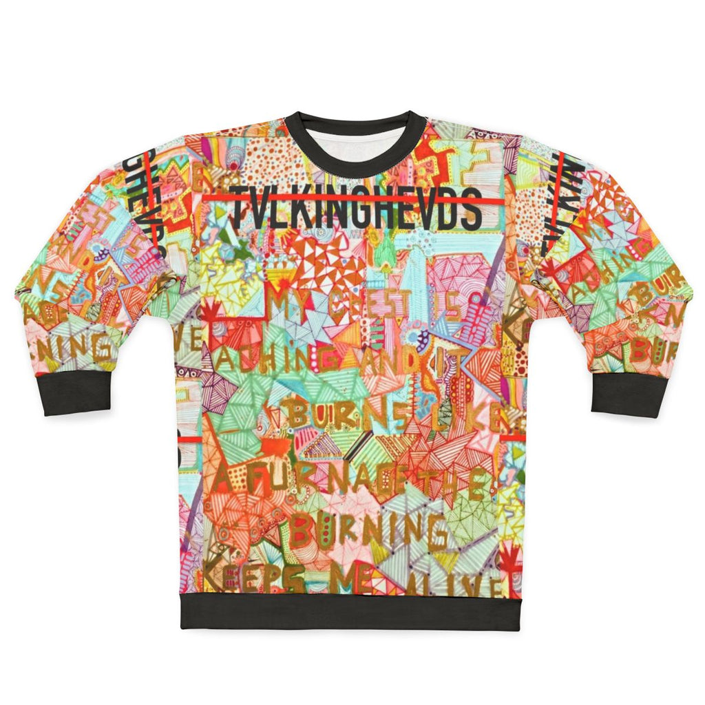 Talking Heads Band Sweatshirt featuring David Byrne
