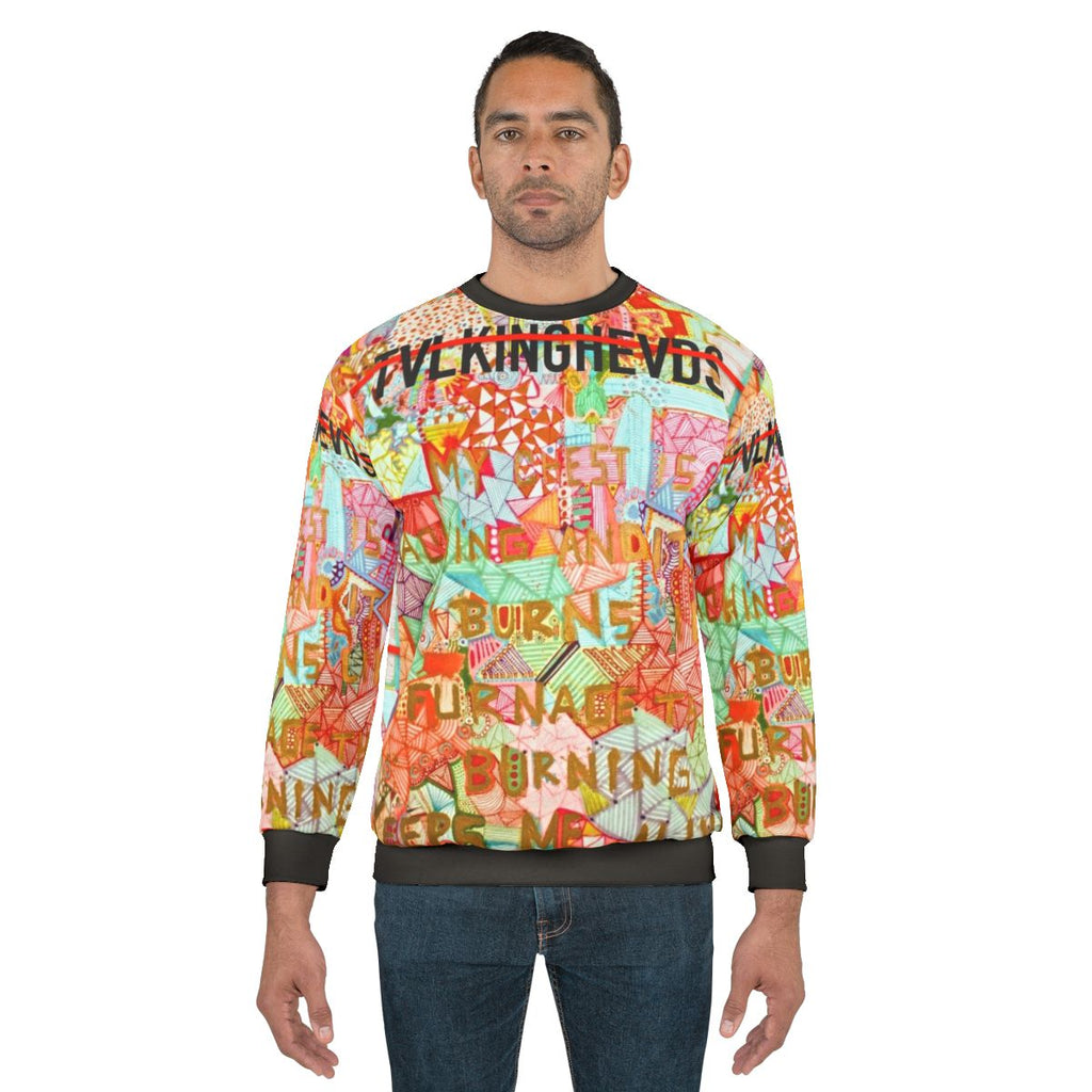 Talking Heads Band Sweatshirt featuring David Byrne