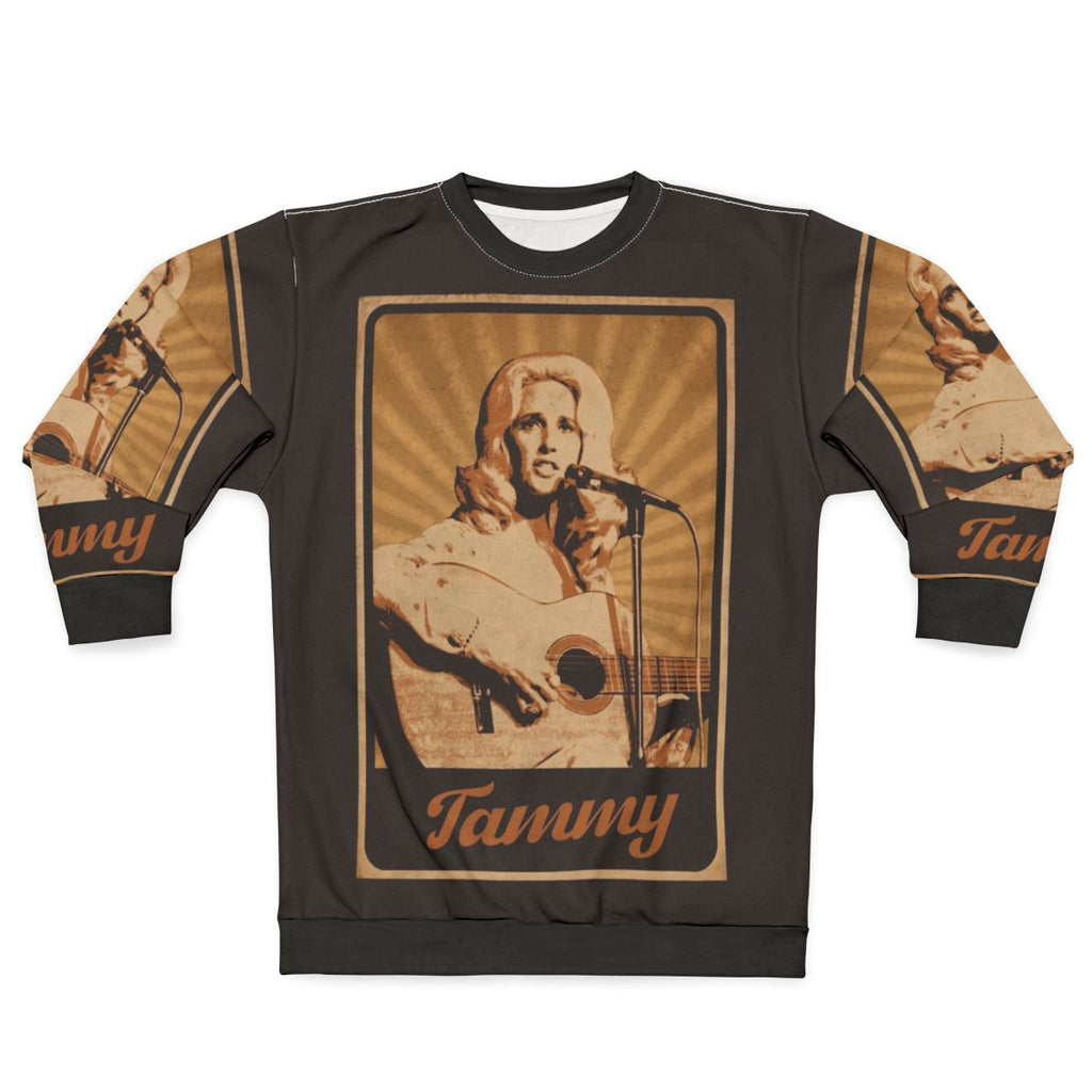 Country Music Sweatshirt with Tammy Wynette