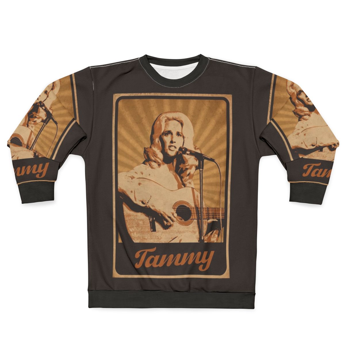 Country Music Sweatshirt with Tammy Wynette