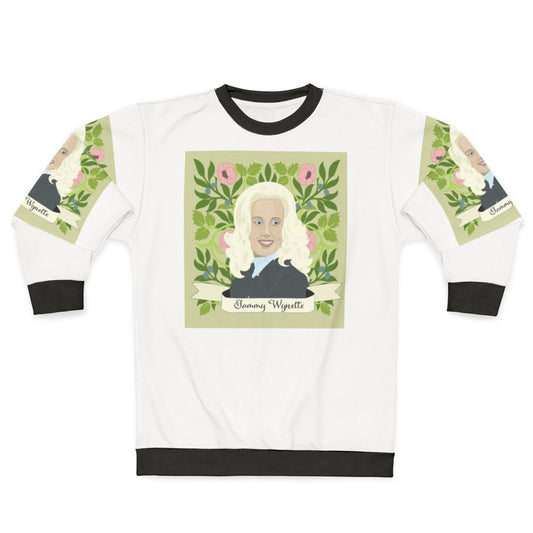 Vintage Tammy Wynette country music sweatshirt featuring retro floral design