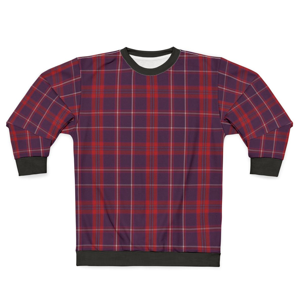 Highland Ramblers Tartan Red Sweatshirt