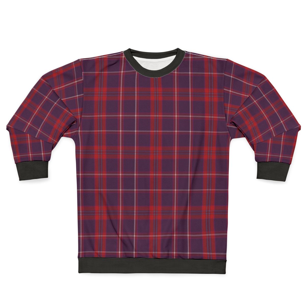 Highland Ramblers Tartan Red Sweatshirt