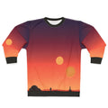 Tatooine Star Wars Sweatshirt with Dual Suns Gradient Design