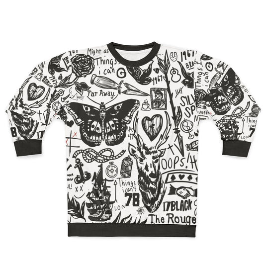 Tattoo Collage One Direction Sweatshirt