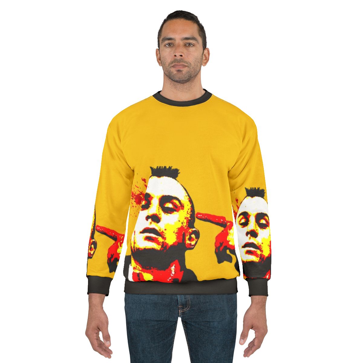 Taxi Driver Inspired Sweatshirt with Robert De Niro and Jodie Foster