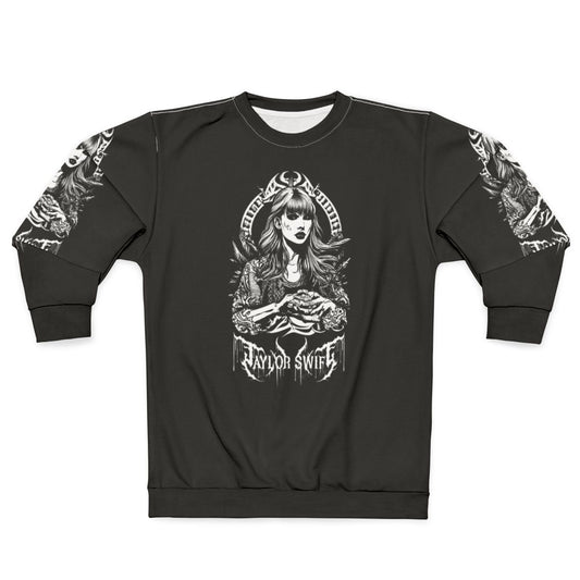 Taylor Swift Black Metal Sweatshirt