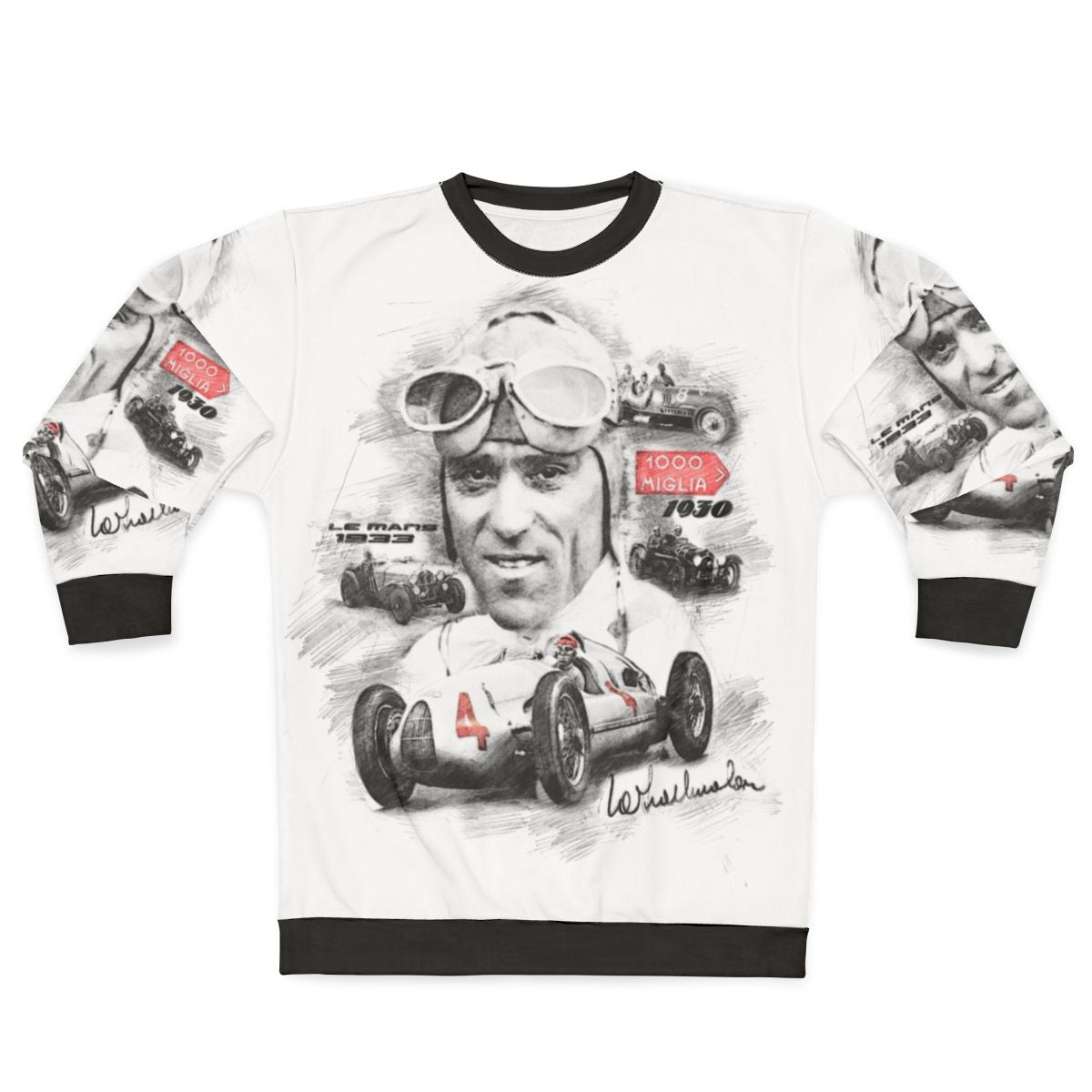 Tazio Nuvolari Racing Sweatshirt