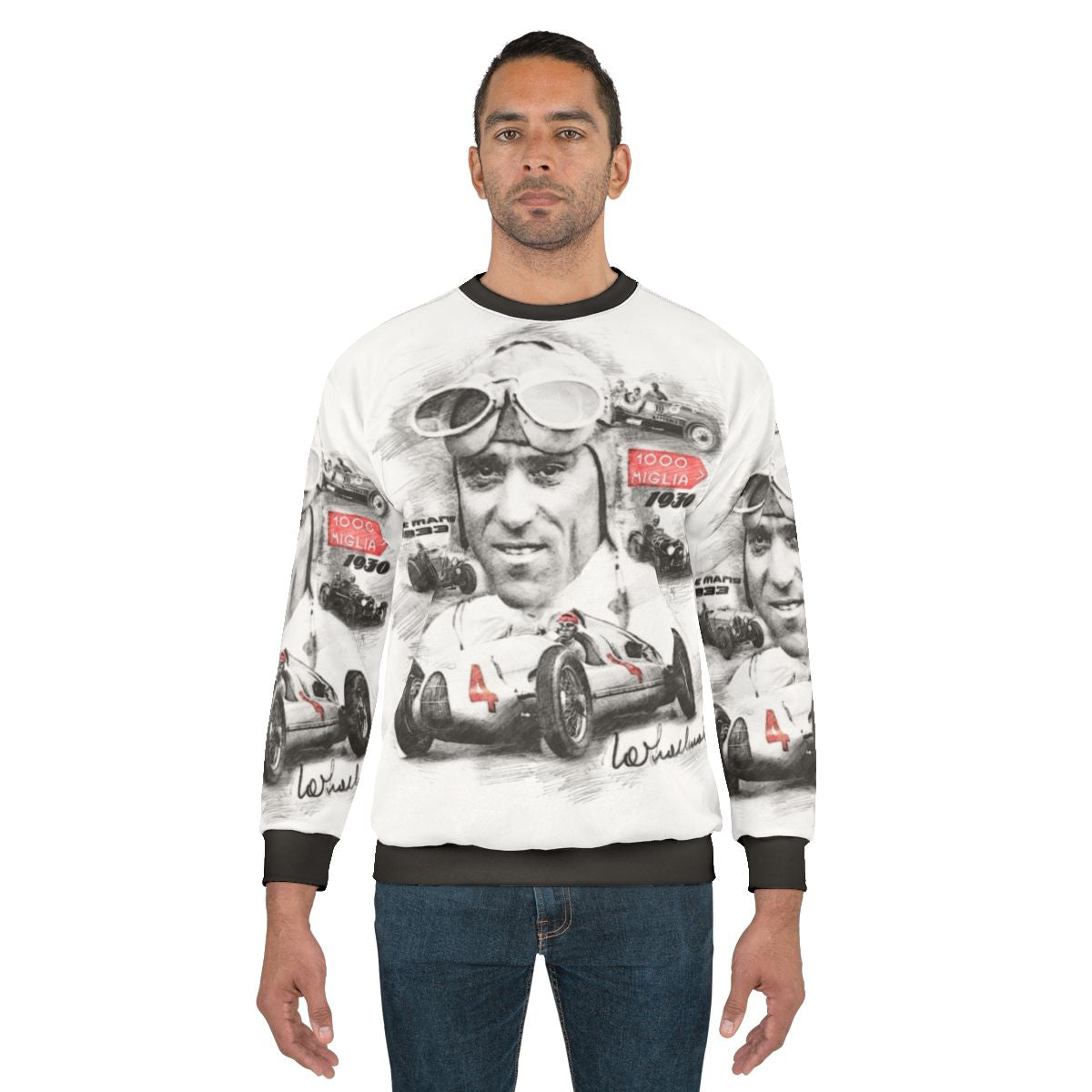 Tazio Nuvolari Racing Sweatshirt