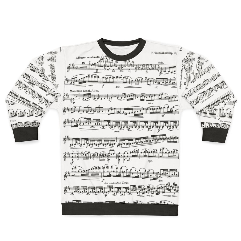 Tchaikovsky Violin Concerto Sweatshirt - Classical Music Lovers