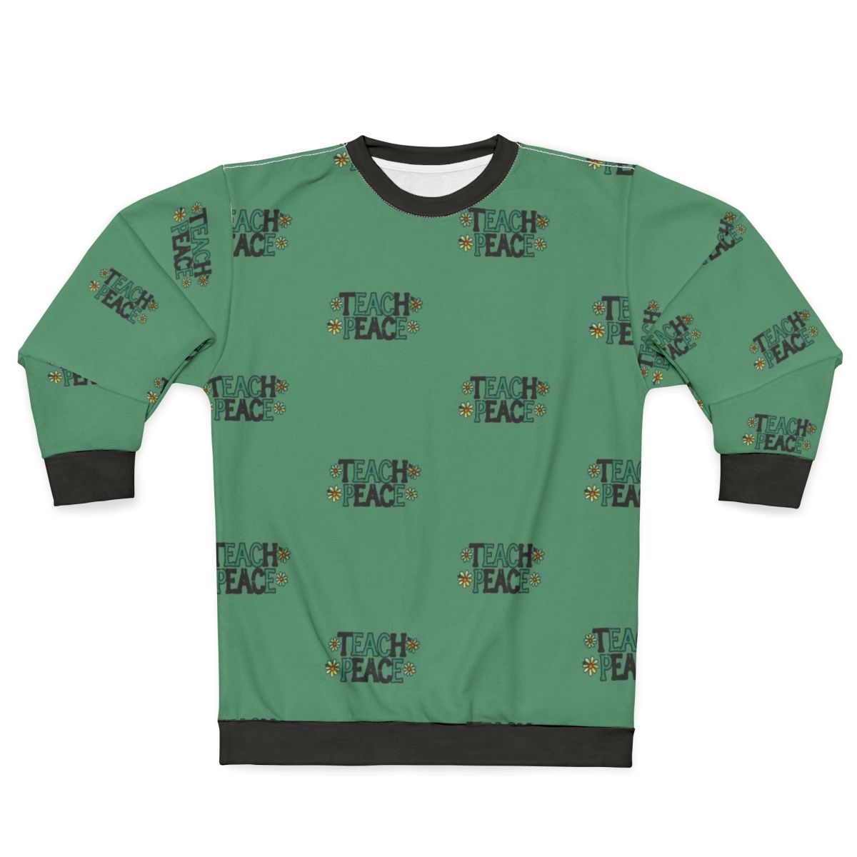 Teach Peace Sweatshirt - Vintage-Inspired Education Apparel