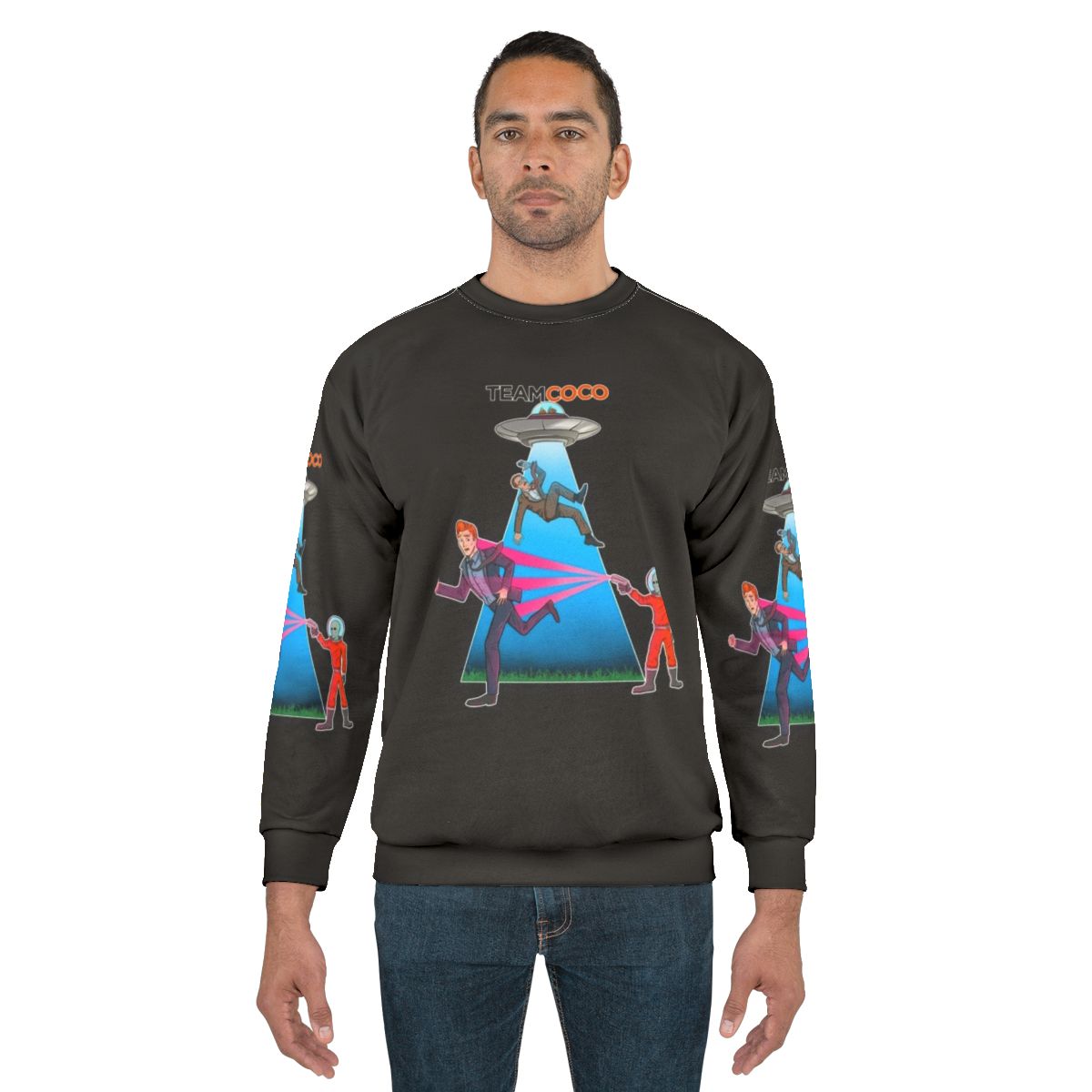 Team Coco Alien Abduction Sweatshirt