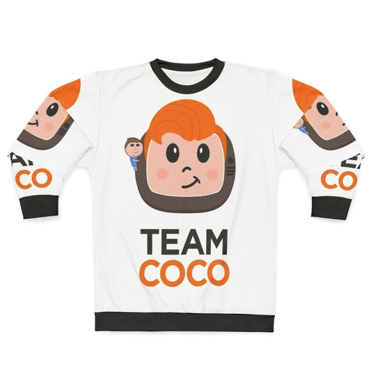Conan O'Brien "Team Coco" Fan Art Sweatshirt