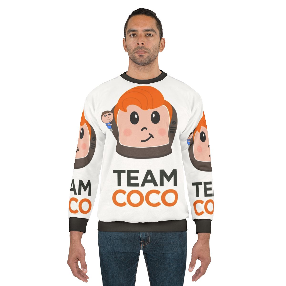 Conan O'Brien "Team Coco" Fan Art Sweatshirt