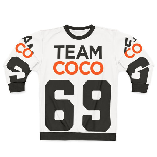 Team Coco Football-Style Sweatshirt