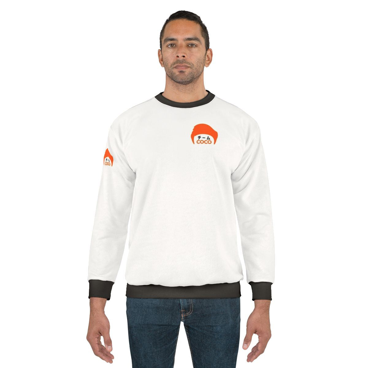 Conan O'Brien Team Coco Japanese Kanji Graphic Sweatshirt