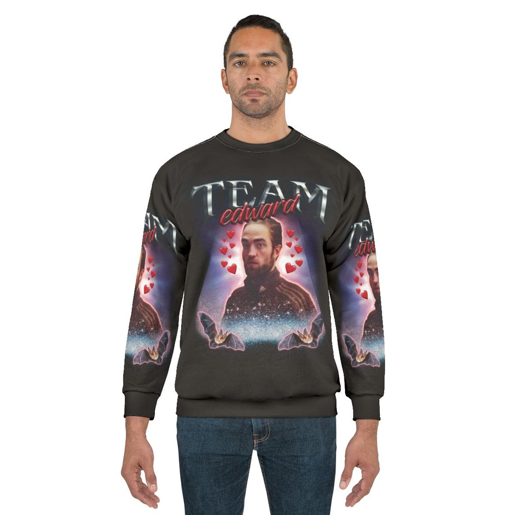Team Edward Twilight Fan Collage Sweatshirt