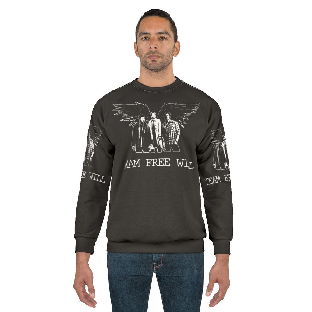 Supernatural Team Free Will Graphic Sweatshirt