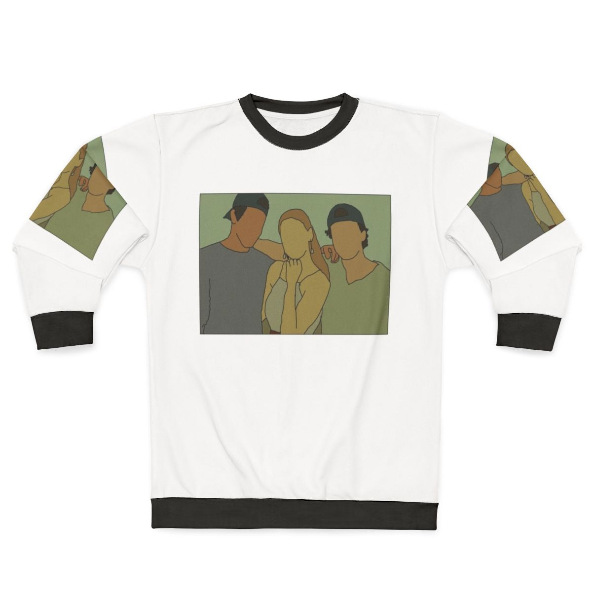 Sci-Fi Cosmic Teen Pod Squad Sweatshirt