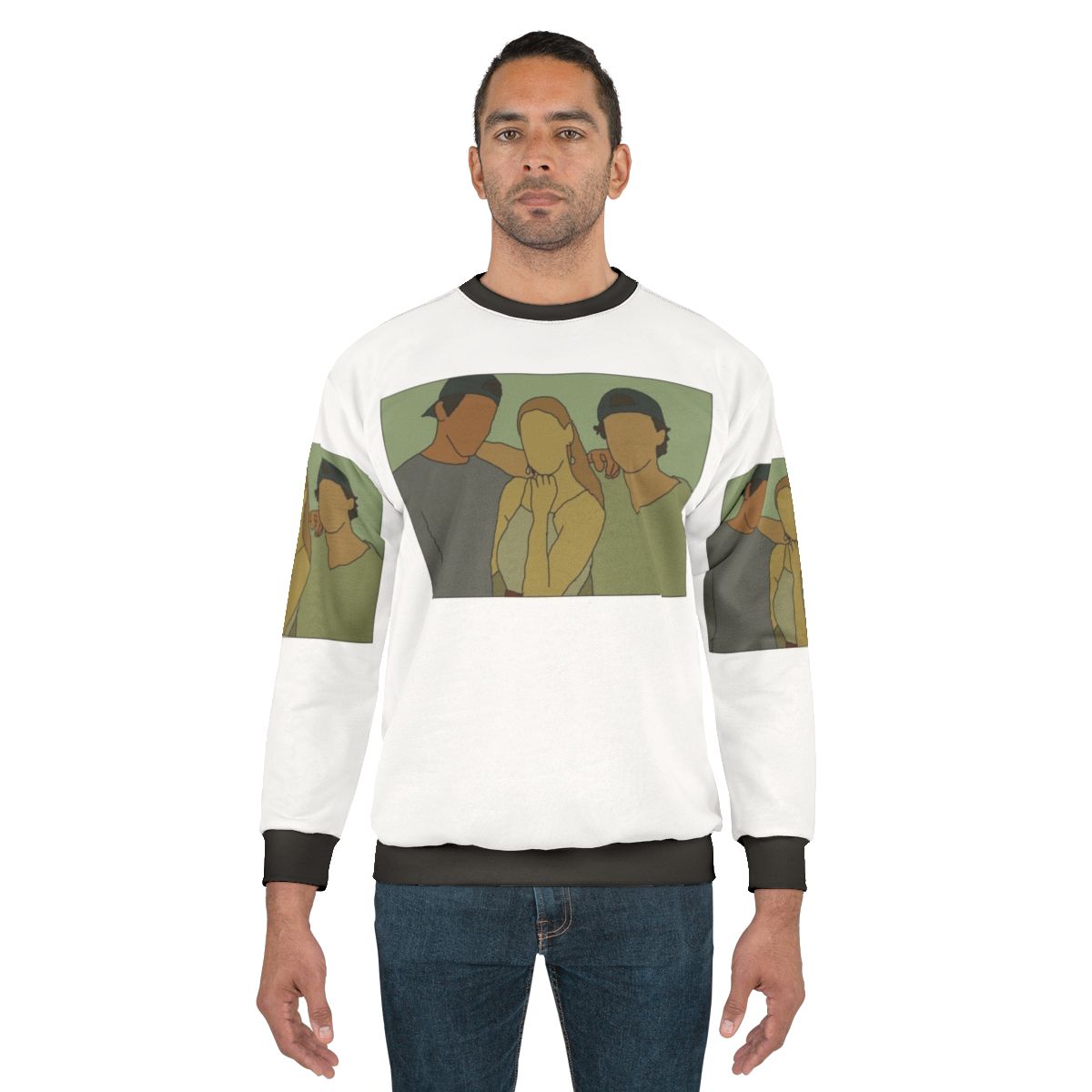 Sci-Fi Cosmic Teen Pod Squad Sweatshirt