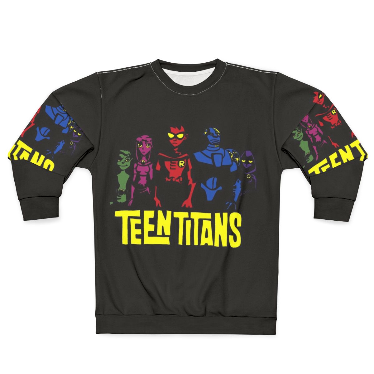 Teen Titans Silhouette Graphic Sweatshirt