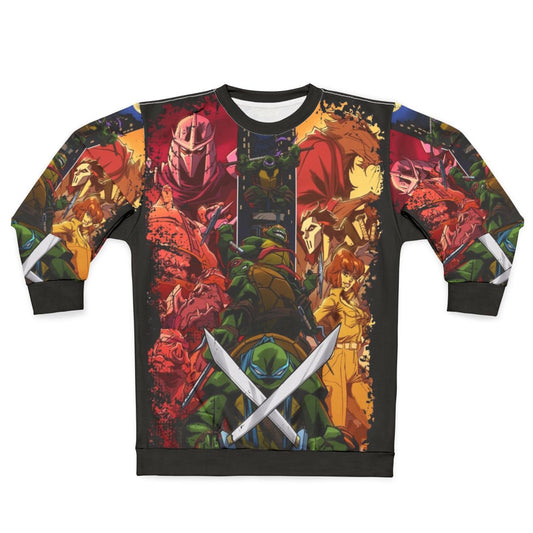 Teenage Mutant Ninja Turtles Cast Graphic Sweatshirt
