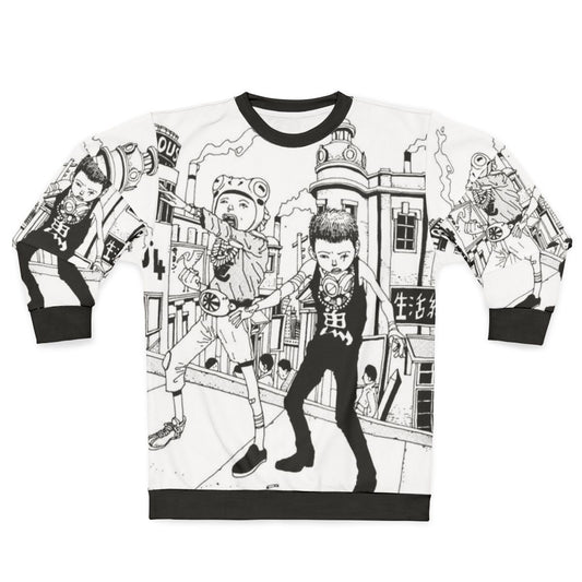 Tekkonkinkreet urban fantasy graphic sweatshirt