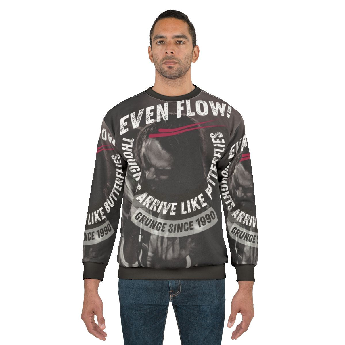 Grunge 90s Eddie Vedder Pearl Jam Sweatshirt