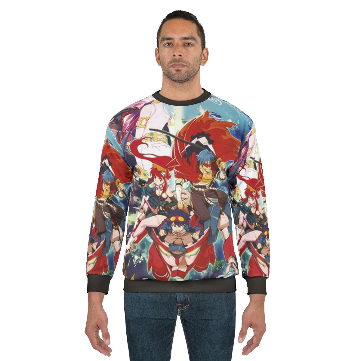 Tengen Toppa Gurren Lagann Anime Sweatshirt