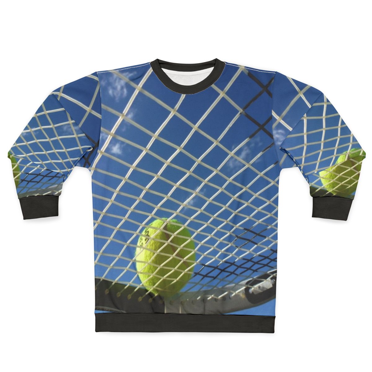 Tennis Ball Sweatshirt - Stylish Sports Apparel for Tennis Lovers