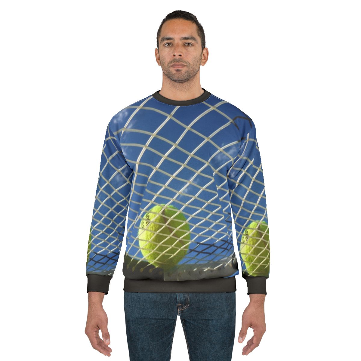 Tennis Ball Sweatshirt - Stylish Sports Apparel for Tennis Lovers