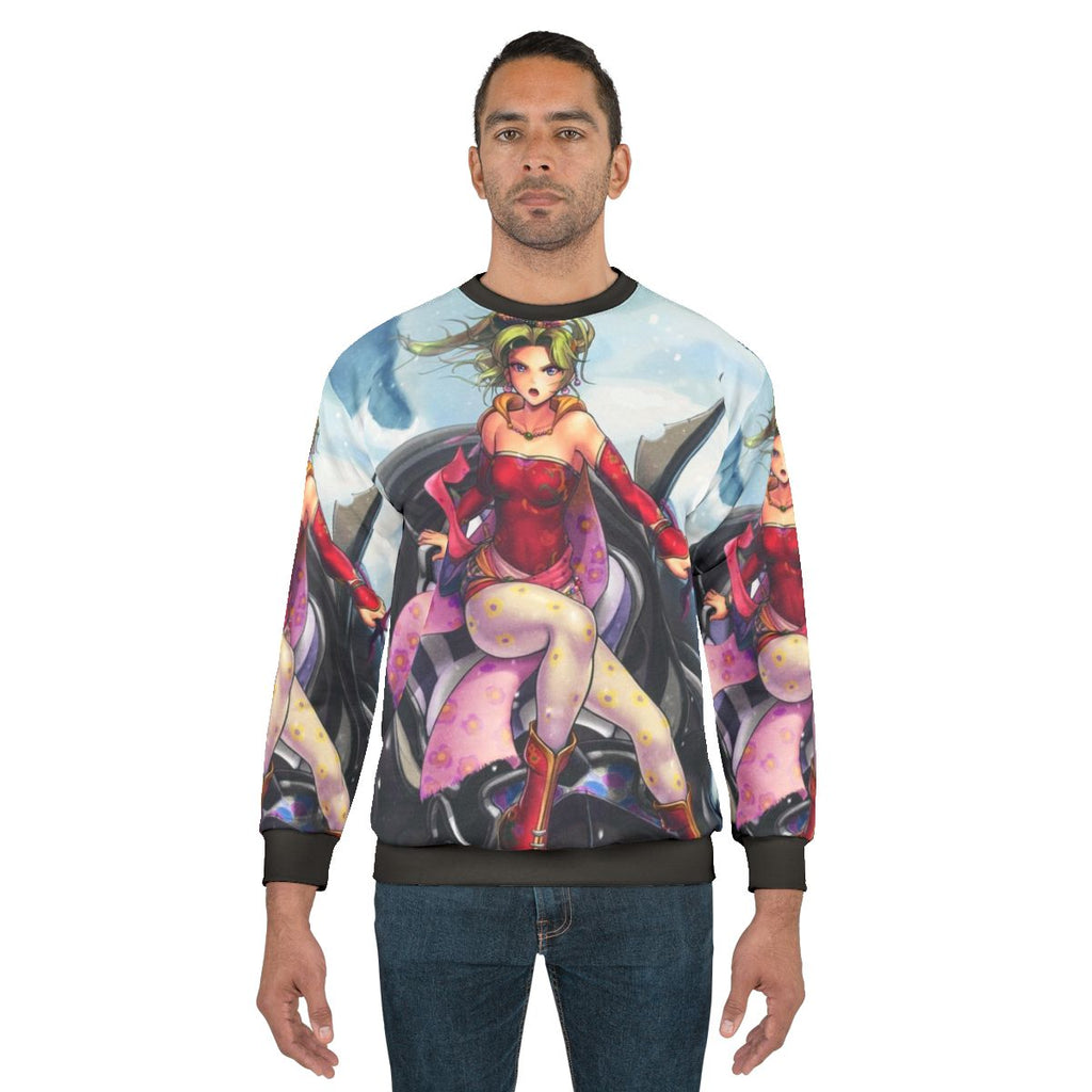 Terra Branford Sweatshirt Featuring Magitek Armor Design