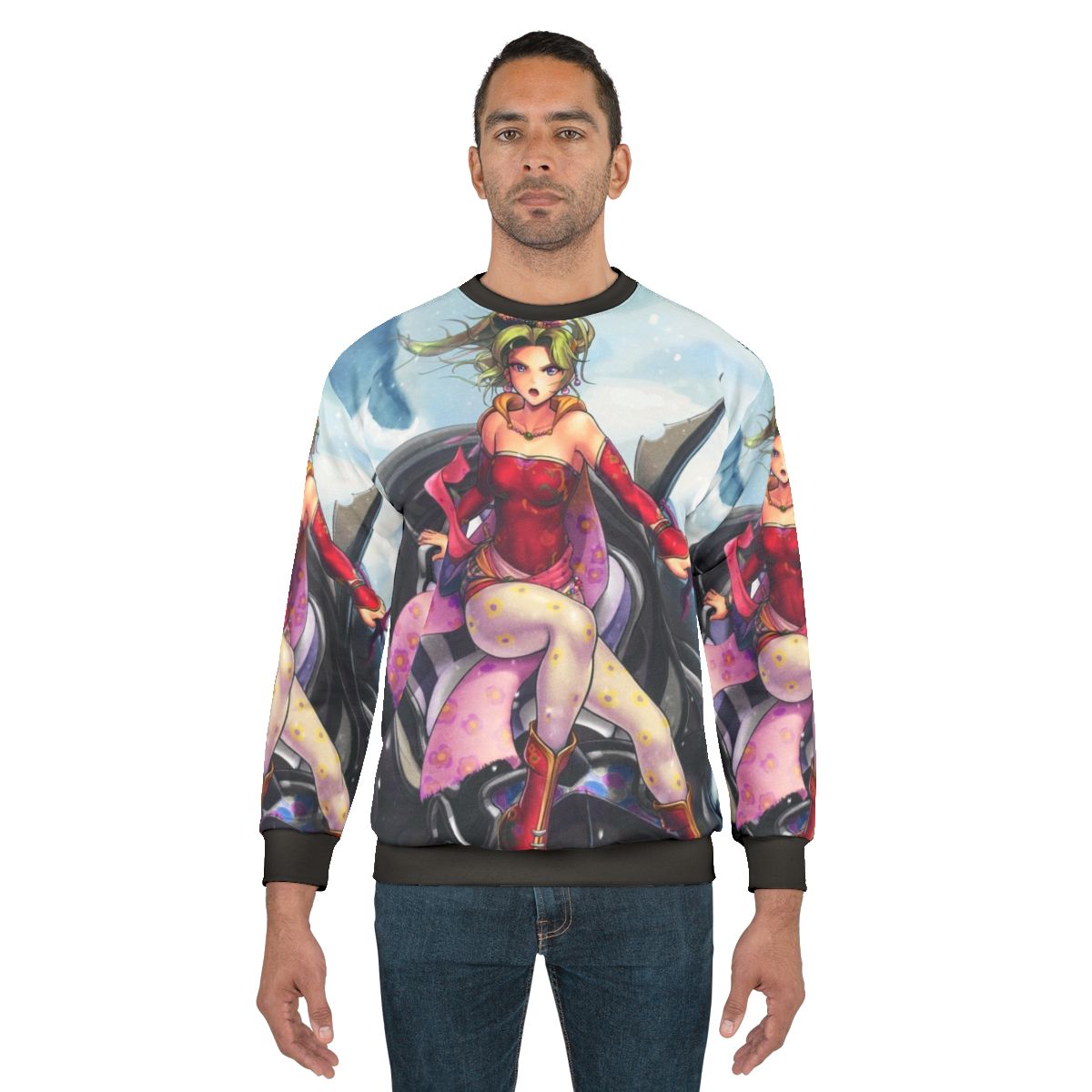 Terra Branford Sweatshirt Featuring Magitek Armor Design