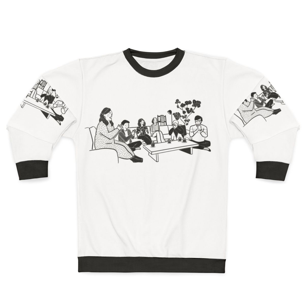 Minimalist Terrace House Japan Inspired Sweatshirt
