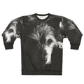 Black and White Terrier Dog Sweatshirt