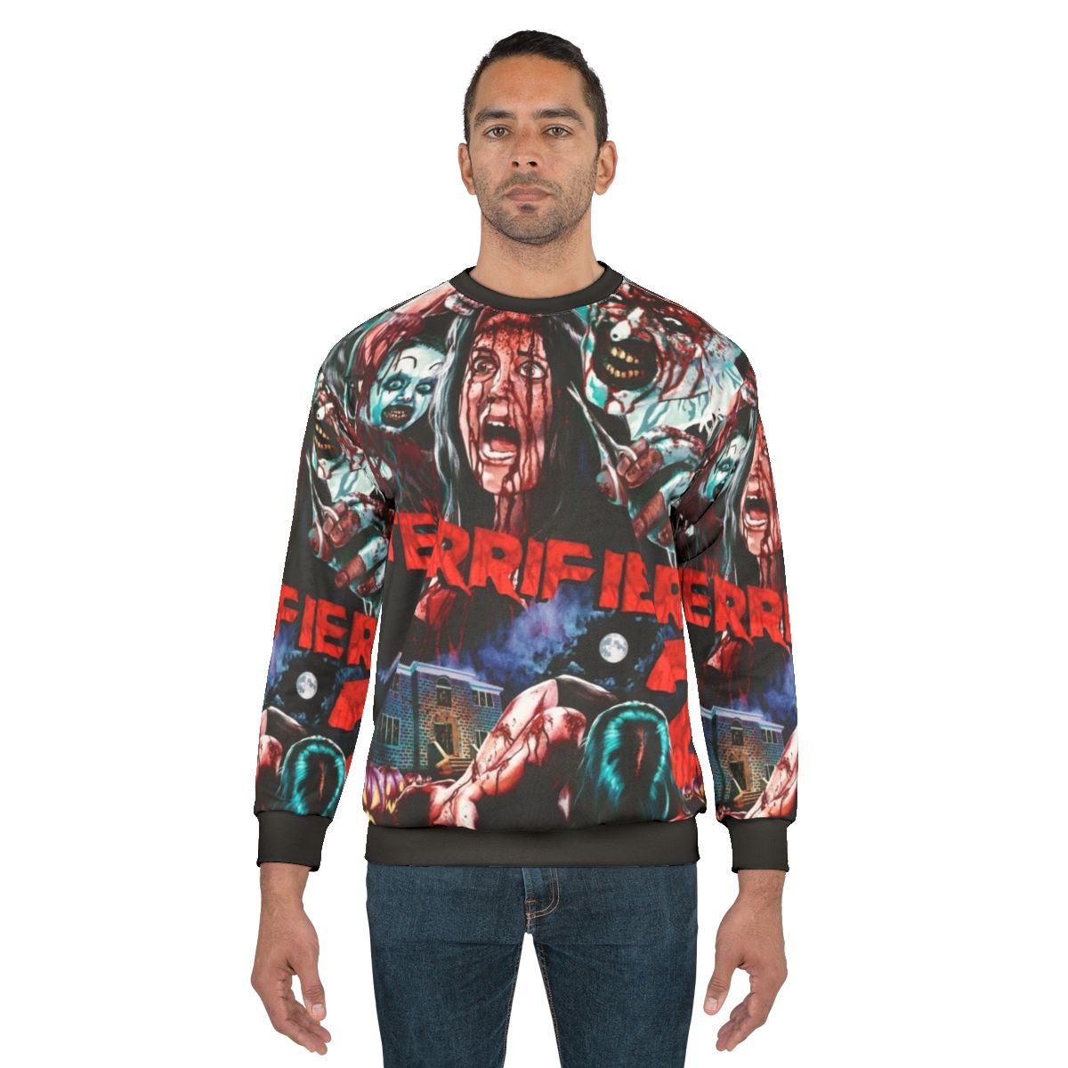 Terrifier 2 All Characters Horror Movie Sweatshirt