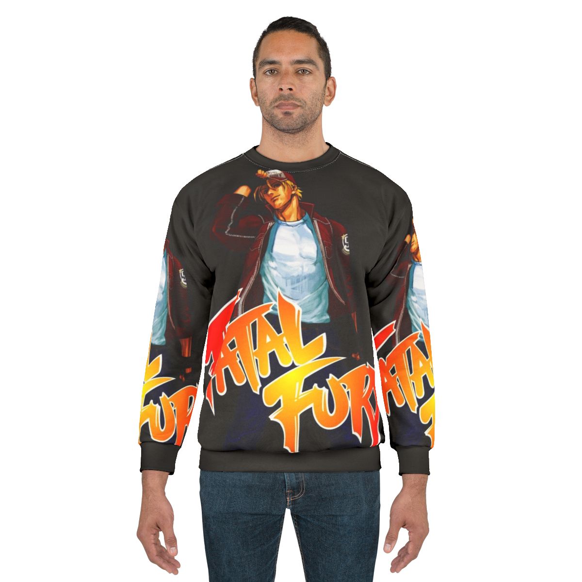 Terry Bogard King of Fighters Inspired Sweatshirt