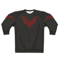 Terry sweatshirt with superhero graphic design