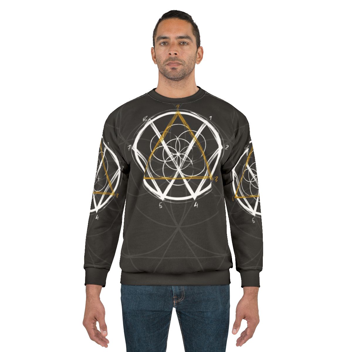 Tesla Code 369 Sweatshirt featuring sacred geometry design