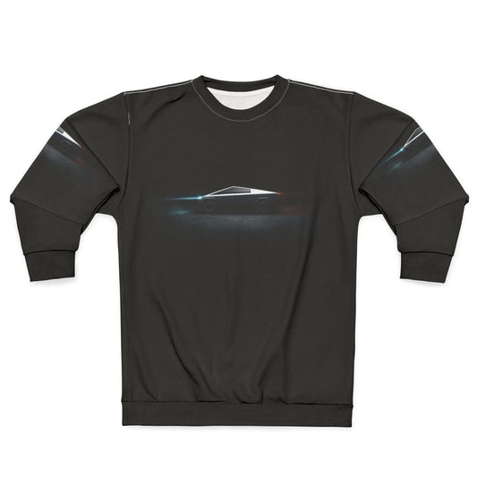 Grey Tesla Cybertruck Sweatshirt
