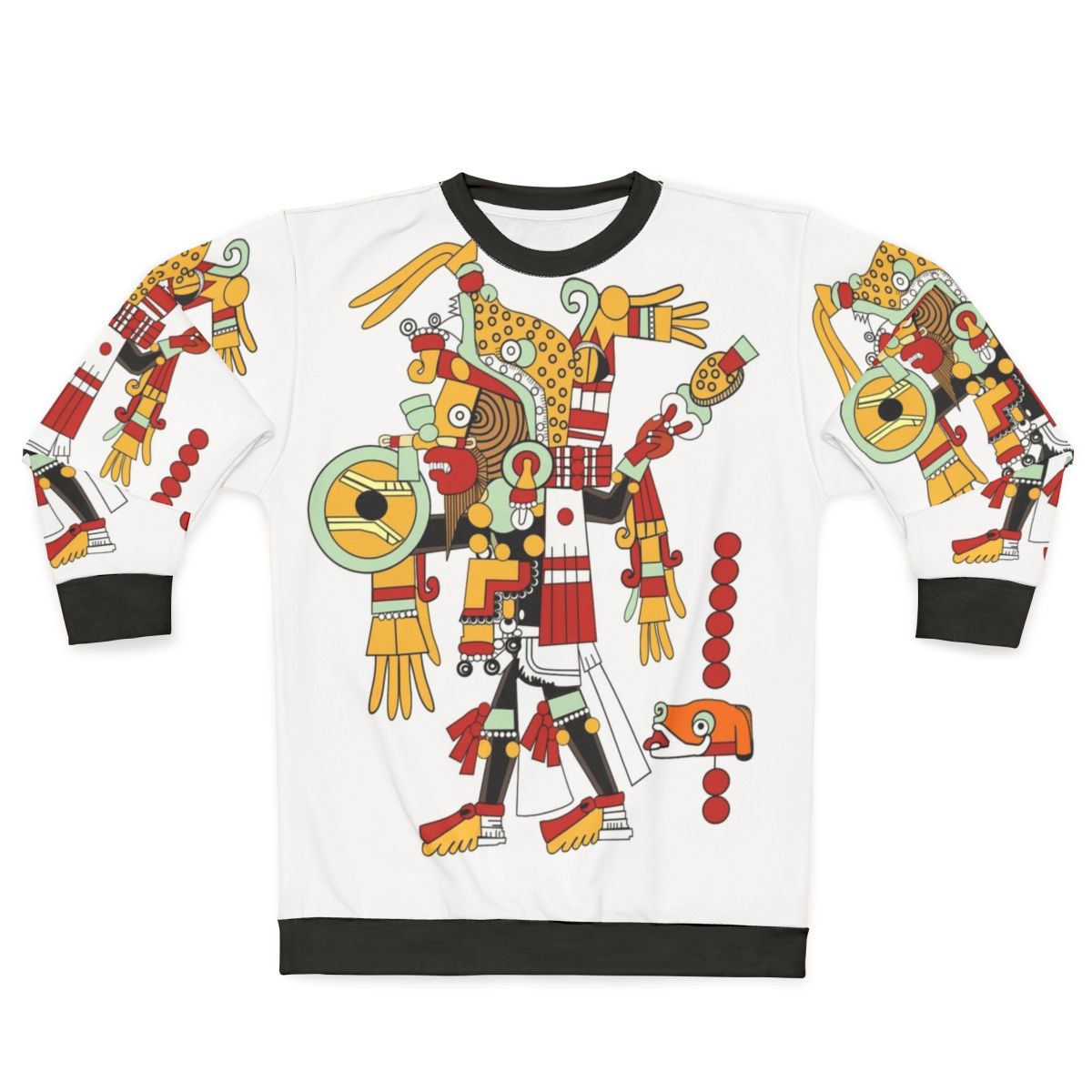Tezcatlipoca Aztec deity jaguar god sweatshirt