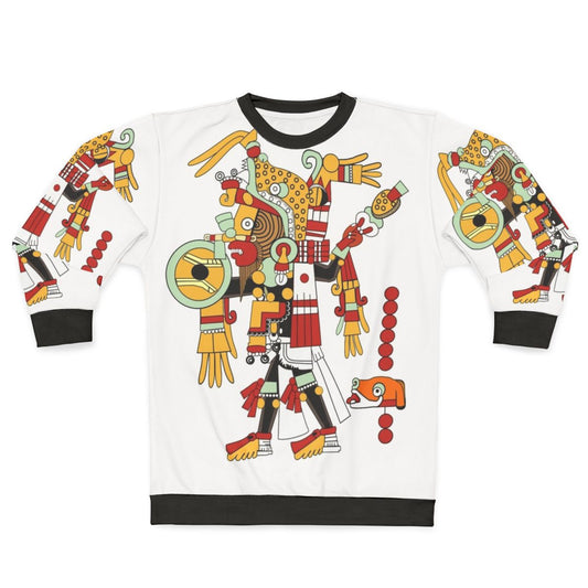 Tezcatlipoca Aztec deity jaguar god sweatshirt
