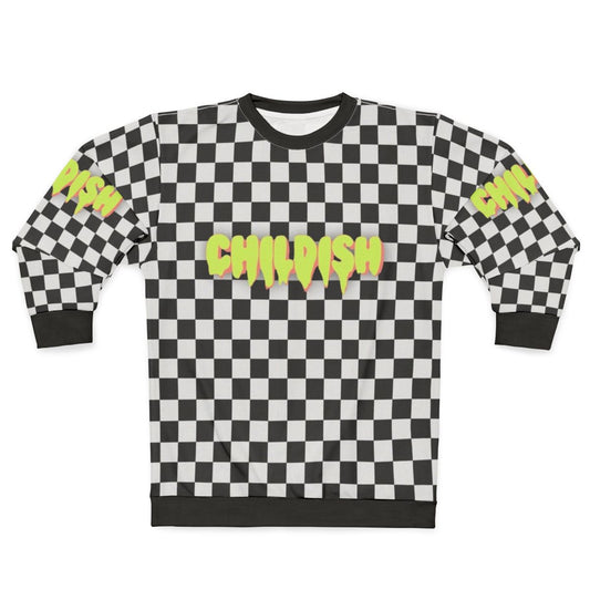 Tgfbro Childish Design Sweatshirt