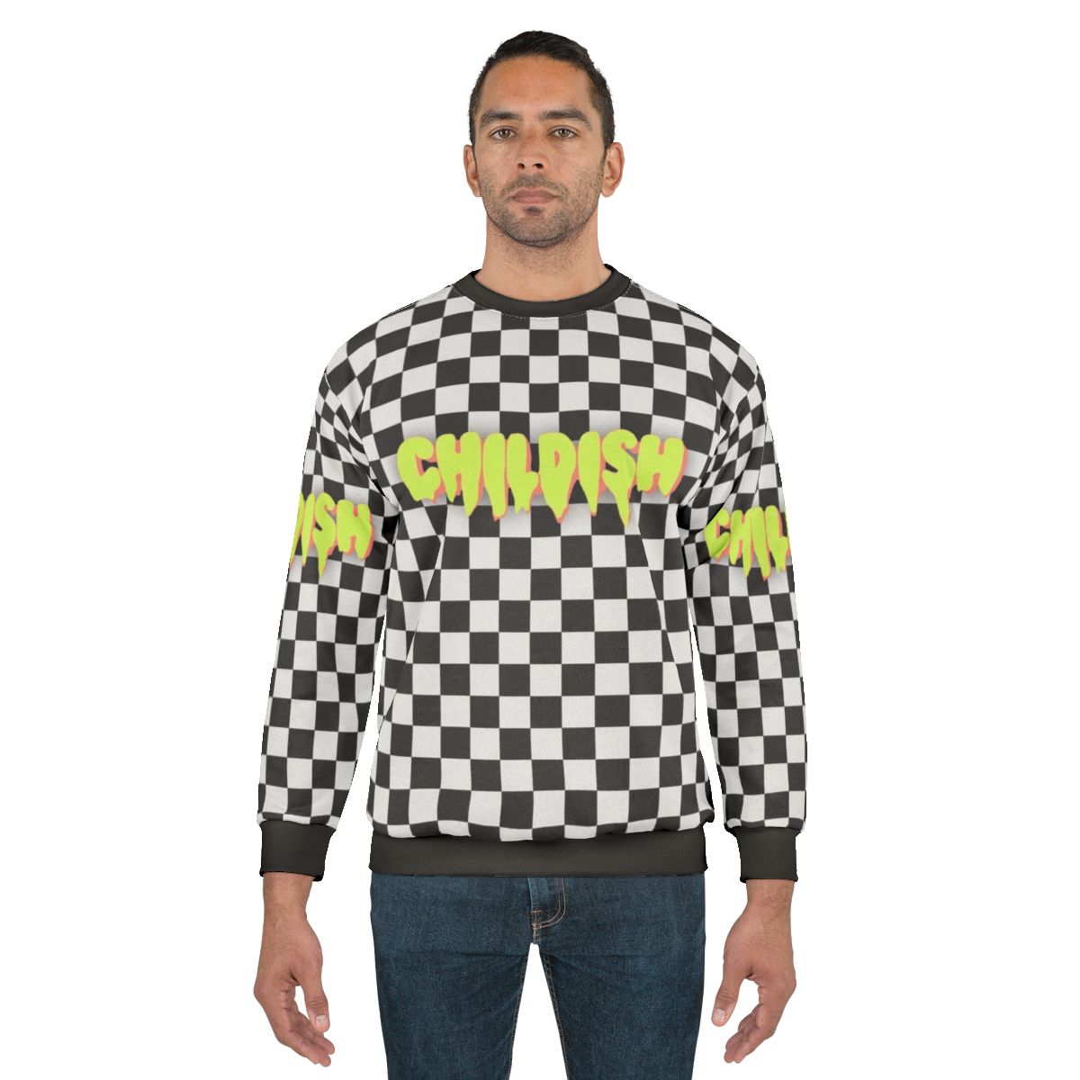 Tgfbro Childish Design Sweatshirt